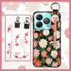 Protective Anti-knock Phone Case For ZTE Blade A75 4G/Z2359 Wristband Wrist Strap Back Cover Shockproof Ring Durable