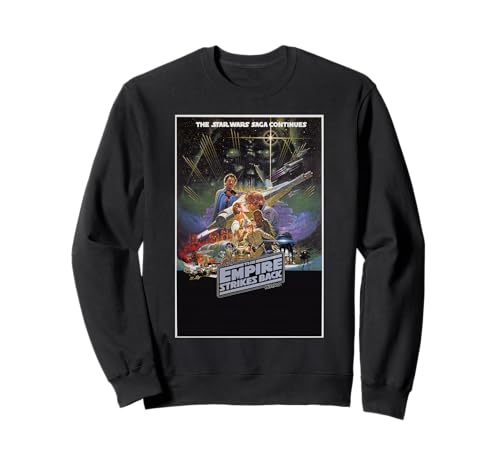 Star Wars: The Empire Strikes Back Retro Movie Poster Sweatshirt