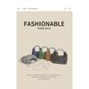 New round bead handbag inlaid brick women's fashion versatile diamond chain rhinestone shoulder bag messenger dinner bag