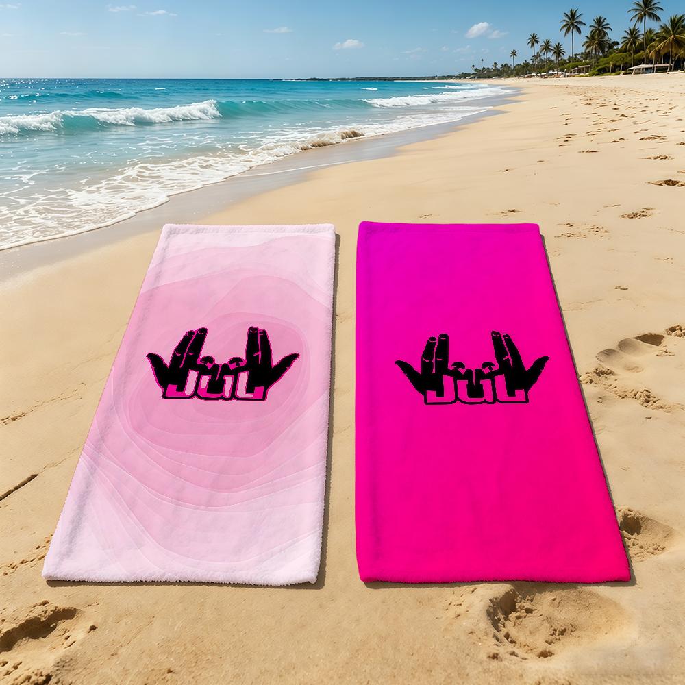 Rapper Towel For Outdoor Camping Beach Towel Super Singer Absorbent Quick-Drying Summer J-Jul Towel