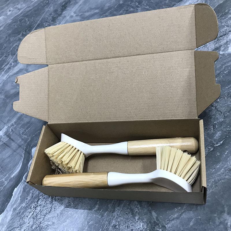 High Quality OEM/ODM Natural Kitchen Cleaning Brush PP Bamboo Wooden Pot Dish Cleaning Brush Bottle Brushes