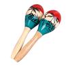 2Pcs Sand Hammer Maraca Shaker Rattle Portable Percussion Instrument Musical Toy for Kids Children