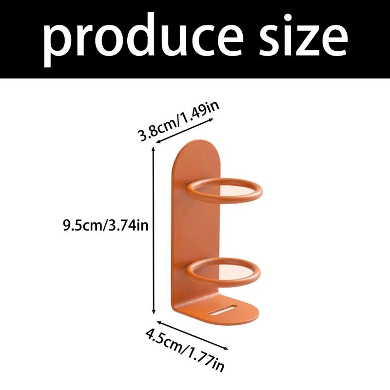 Wall Mounted Bathroom Organizer Modern Rustproof Iron Storage Shelf For Electric Toothbrush Shaver Accessories