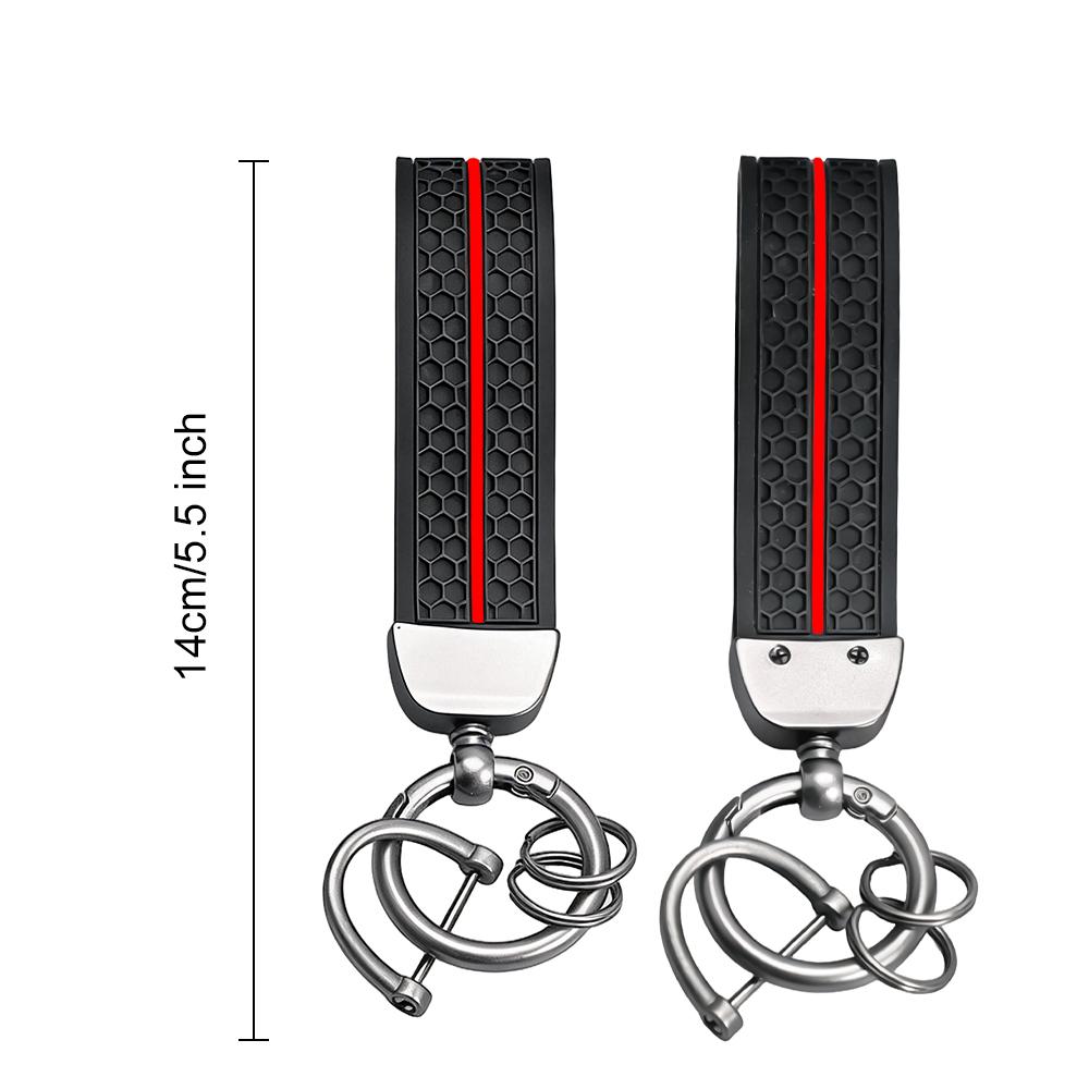 Silicone Car Key Fob Cover Case with Wrist Lanyard Keyring Compatible with A4 B9 A5 Q5 Q7 S4 S5 SQ5 TT, Fits A4 A5 Q5 Q7 B9 S4 S5 SQ5 TT TTS
