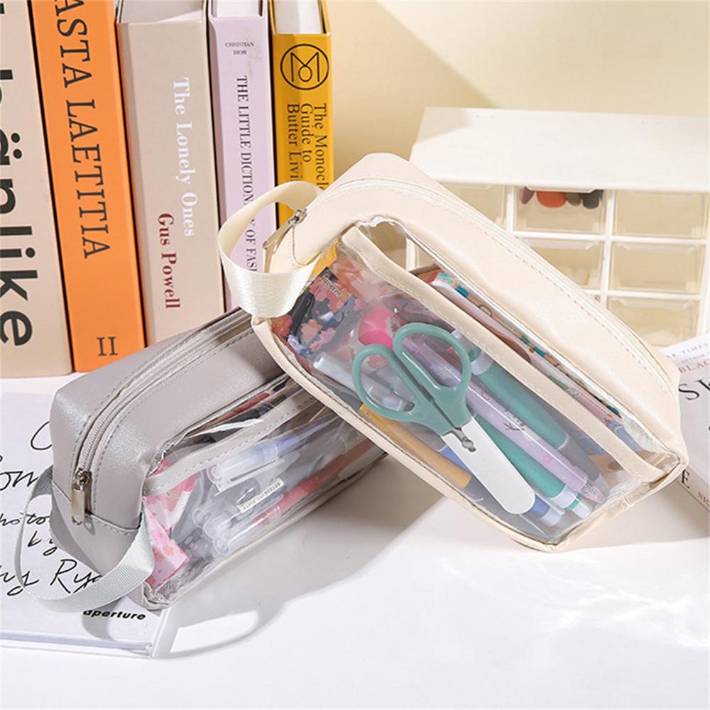 School Case Waterproof Pencil Bag Pen Case Portable Pencil Storage Bags For Students Office School