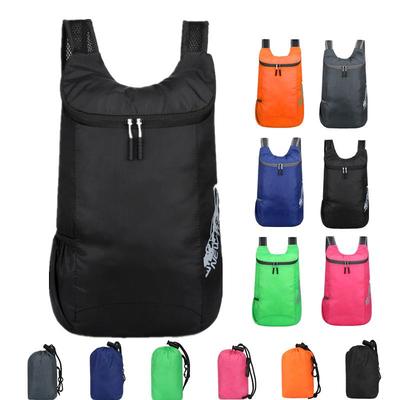 New Style Splash-Proof Foldable Travel Backpack: Portable, Lightweight Outdoor Skin Bag
