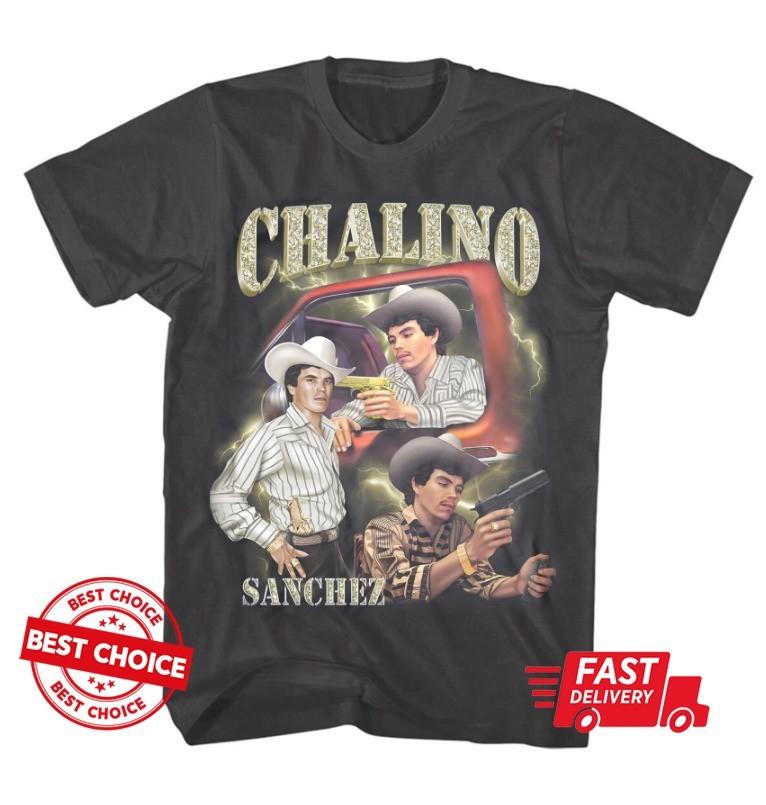 chalino sanchez unisex black shirt s-3XL S1238 Unisex T-Shirt XXXXL
