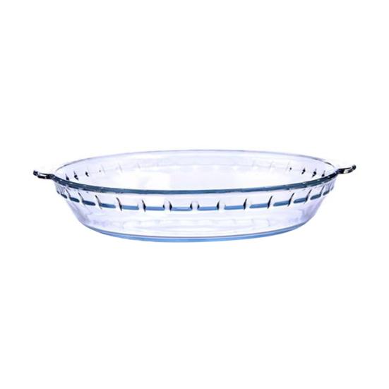 Fruit Pie Dish with Fluted Edge Deep Wave Baking Pan for Pie