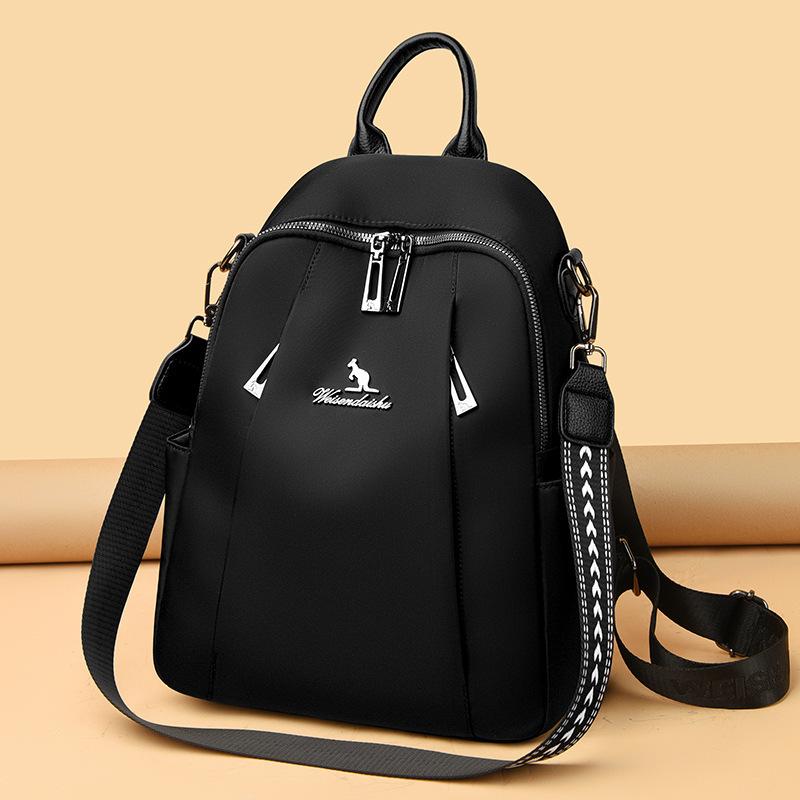 Schoolbag High Quality Oxford Cloth Backpack Women's 1011 New Trendy Fashion Versatile Large Capacity Travel Backpack Student School Bag