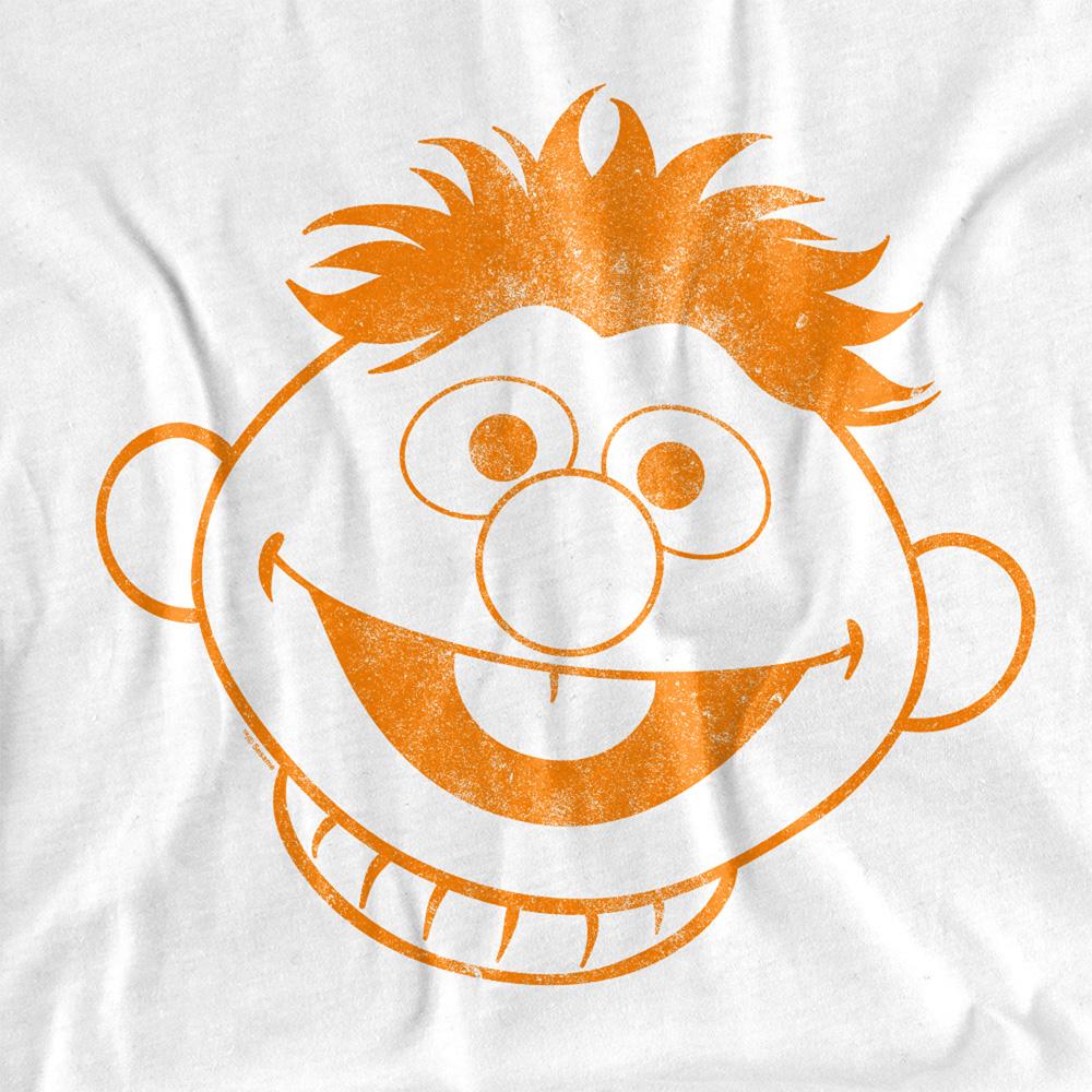 Sesame Street Unisex Adult Ernie Mono T-Shirt