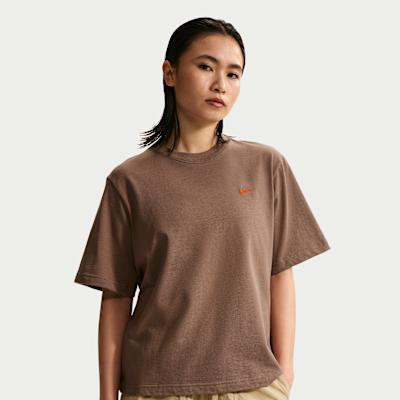 Nike T Shirt Women's Mink Brown