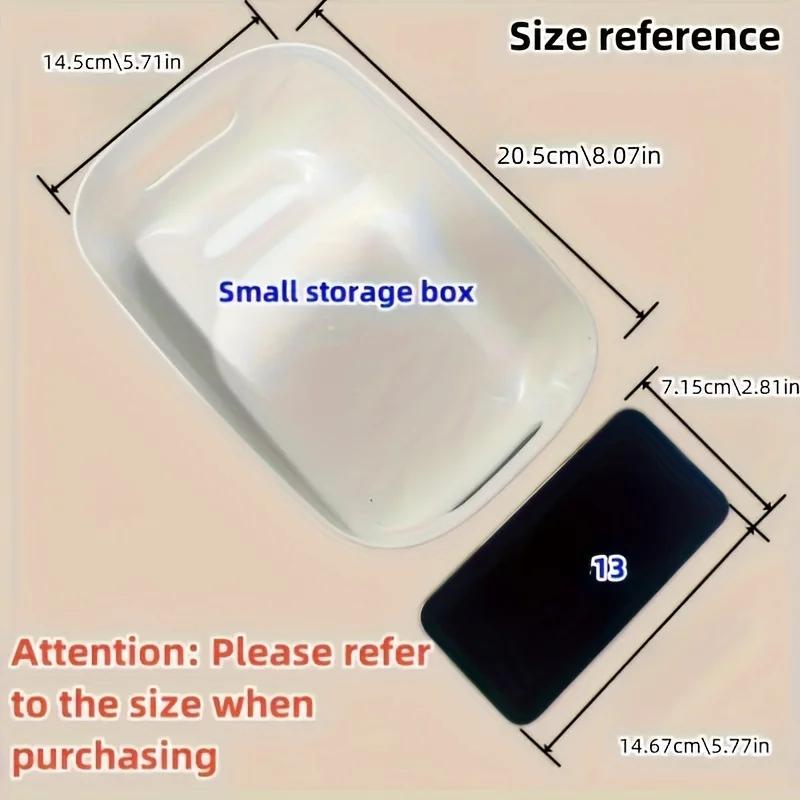 5/10Pcs Kitchen tabletop miscellaneous snacks storage box seasoning storage basket Desktop Cosmetic Plastic Sundries Storage Box