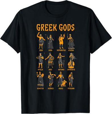 NEW LIMITED Greek Mythologys Gods Ancient Greece Tee T-Shirt S-5XL Unisex T-Shirt