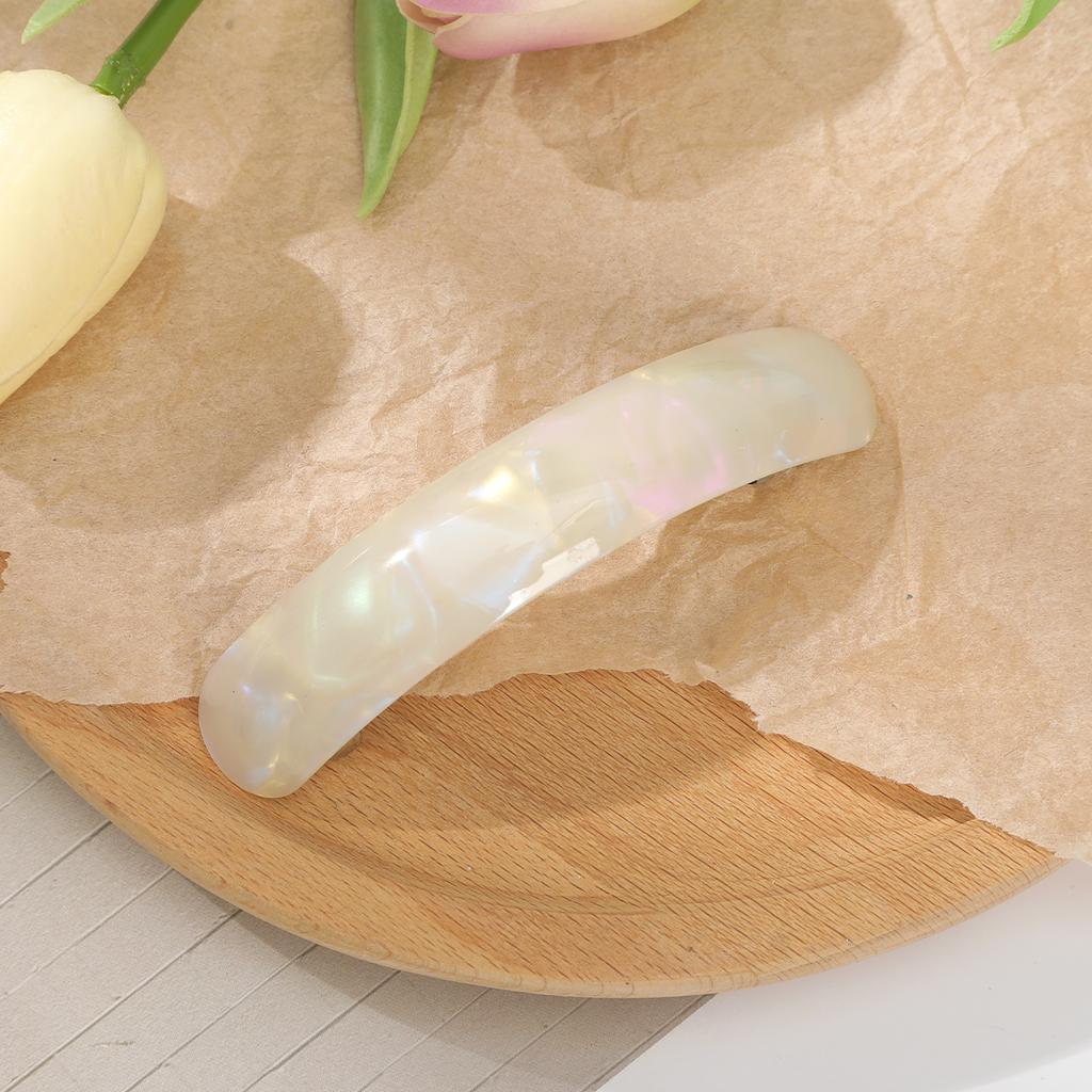 AWAYTR Vintage  Amber Leopard Duckbill Hairpin Plastic Hair Clips Valentine Headwear Girl Hair Accessories Festival Gift