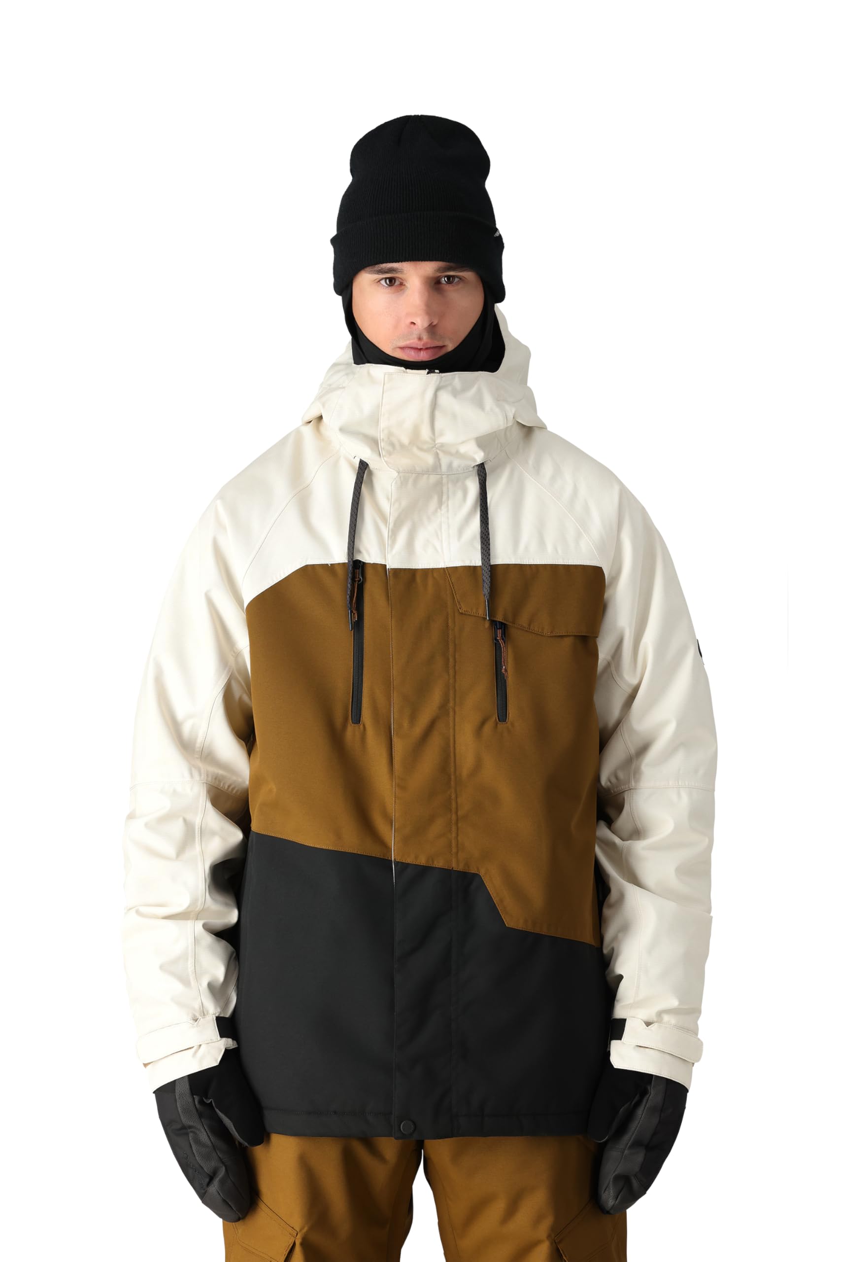 

Snowboard Jacket GEO INSULATED JACKET [686] M2W115-BWCB (Ivory/L/Men s) слонова кістка