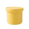 Silicone Lunch Box Fresh-Keeping Box With Lid Bento Fruit Salad Fresh-Keeping Bowl Portable Sealed Round Storage Box Kiechen