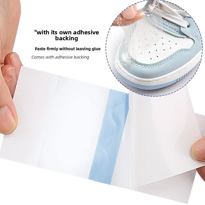 Anti-dirty Sticker on The Toe Head, Non-wet Shoes When Going Out In Rainy Days, Thin Transparent Invisible Toe Head, Waterproof and Anti-dirt Patch.