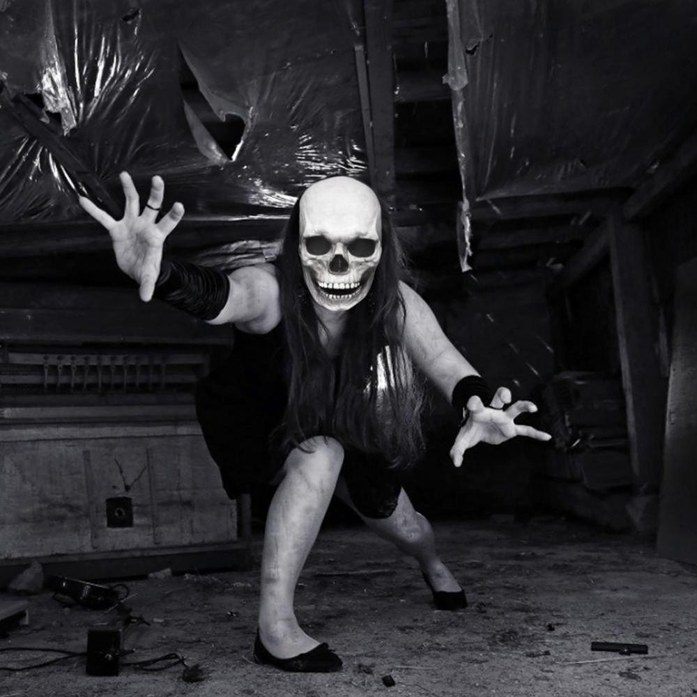 Cosplay Rekvizity Párty Pokrývka hlavy Hororové Rekvizity Halloweenská Dekorace Strašidelná Maska Hororová Helma Maska Lebky