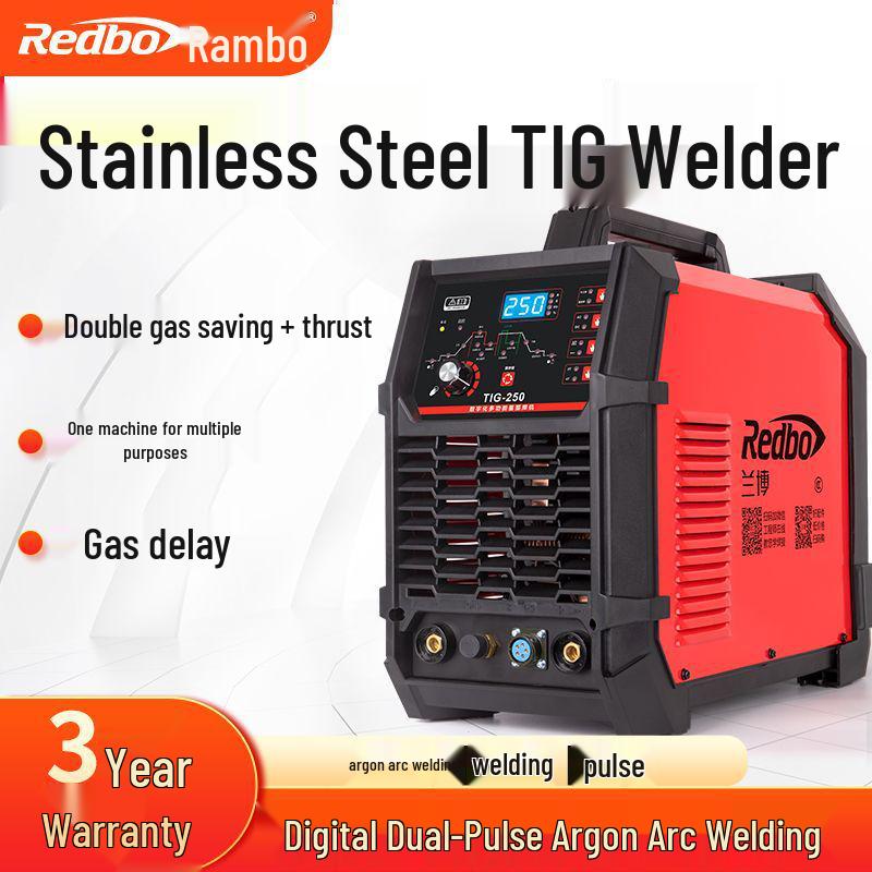Lanbo TIG-250A Dual-Use 220V Inverter Welder for Stainless Steel & Aluminum