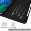 CYKE Trifold Flip Tpu Tablet Case 11 Inch Pu Leather Case for Apple 2020 Ipad Pro 11 Tablet Cover With Pencil Holder