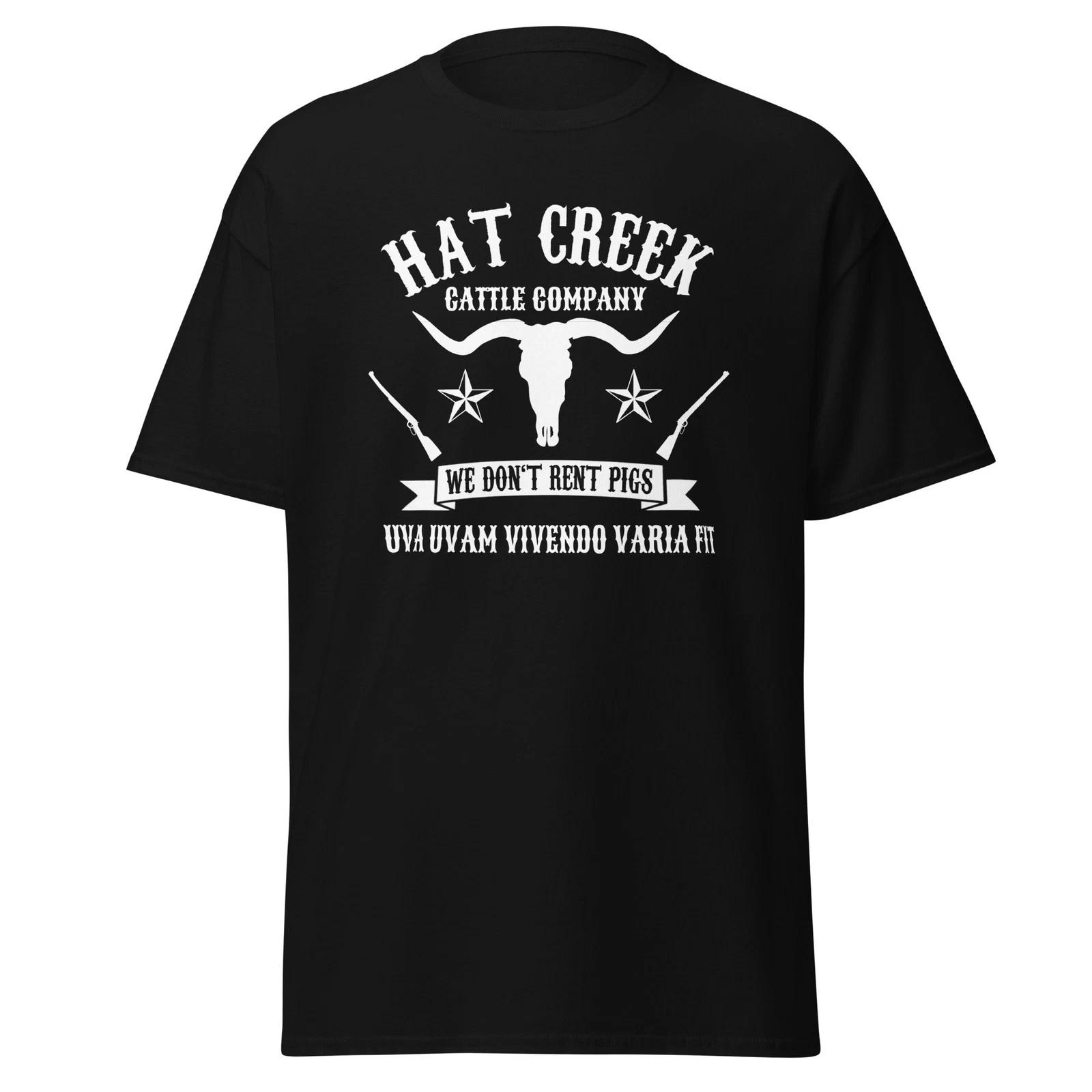 Hat Creek Cattle Company - Футболка с цитатой из фильма «Одинокий голубь», унисекс M