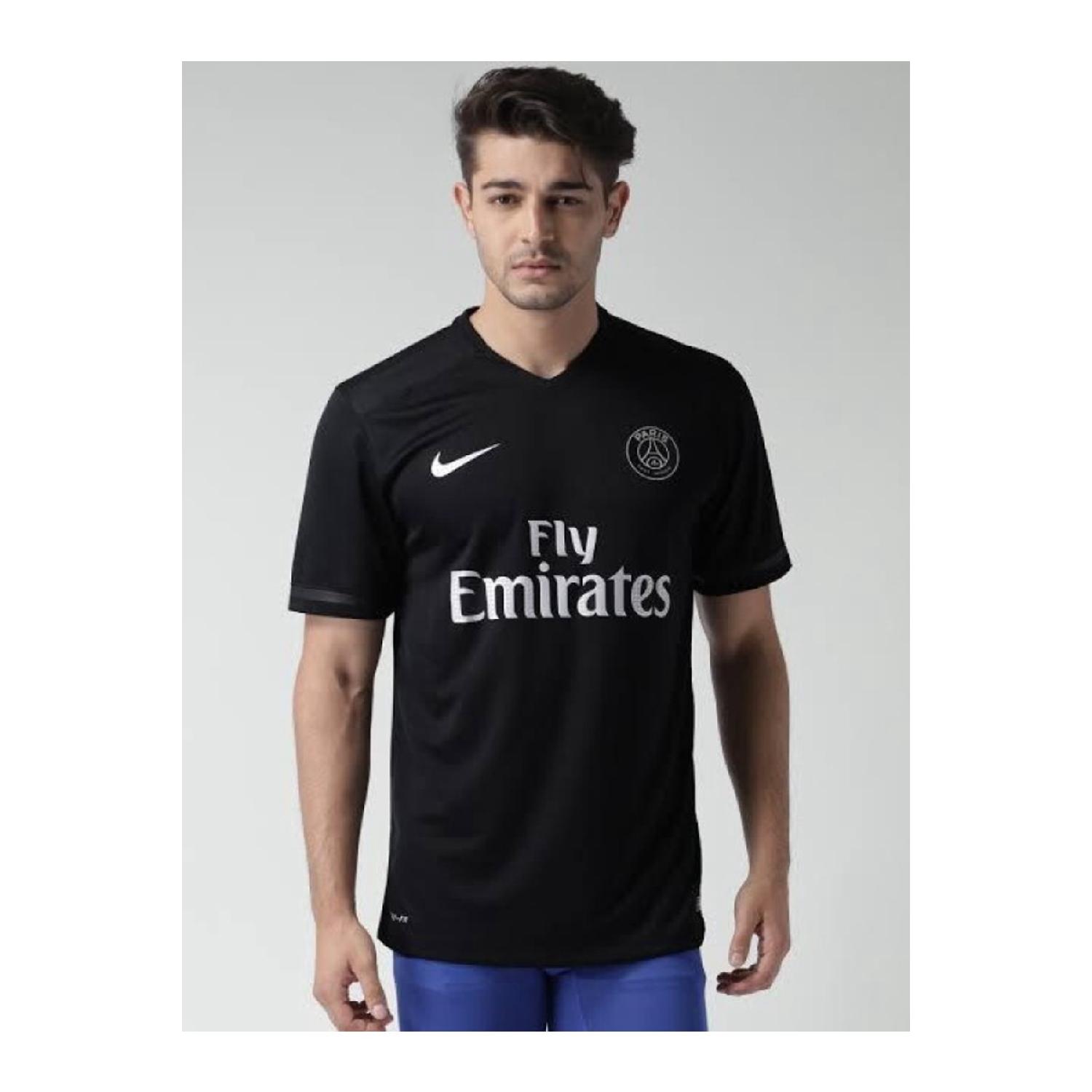 

Черная майка для взрослых Psg Mbappe 22/23, черная майка нового сезона