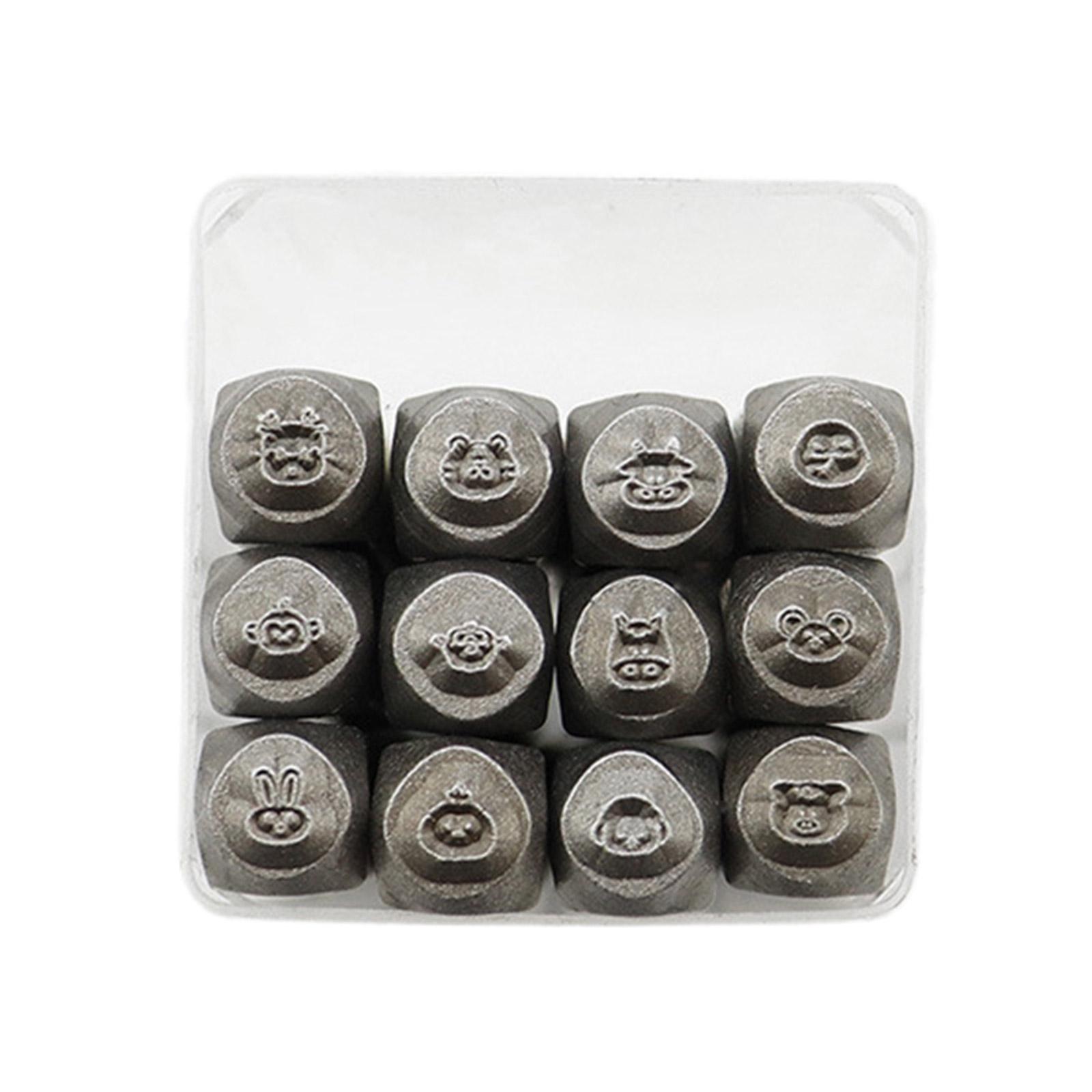 12Pcs Engraving Equipment Set Metal Chisels Set Jewelry Carving Tool Metal Chisels Steel Texture for Jewelry Making