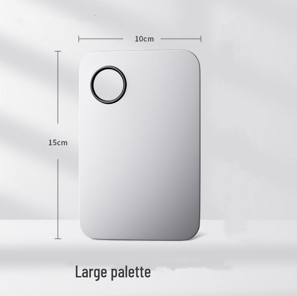 Stainless Steel Makeup Mixing Palette for Foundation and Lipstick