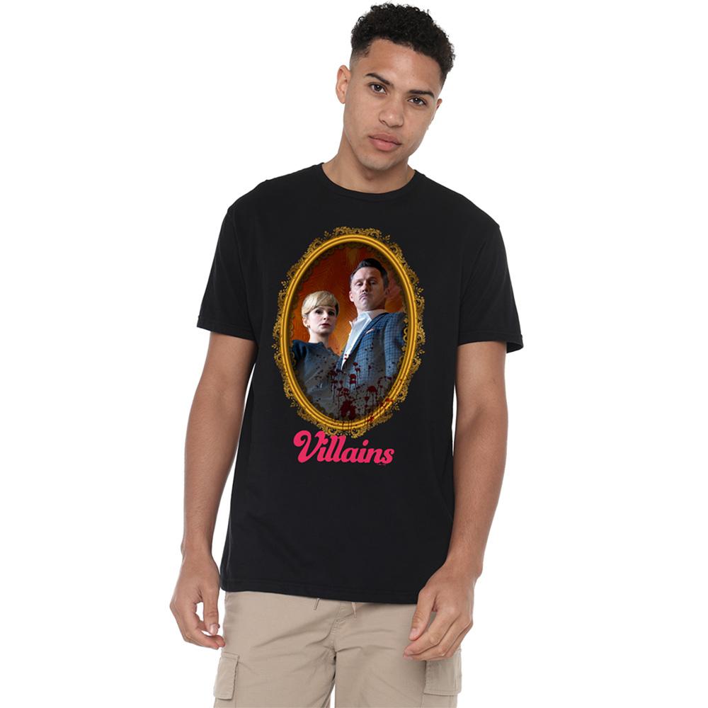 Villains Unisex Adult Portrait T-Shirt