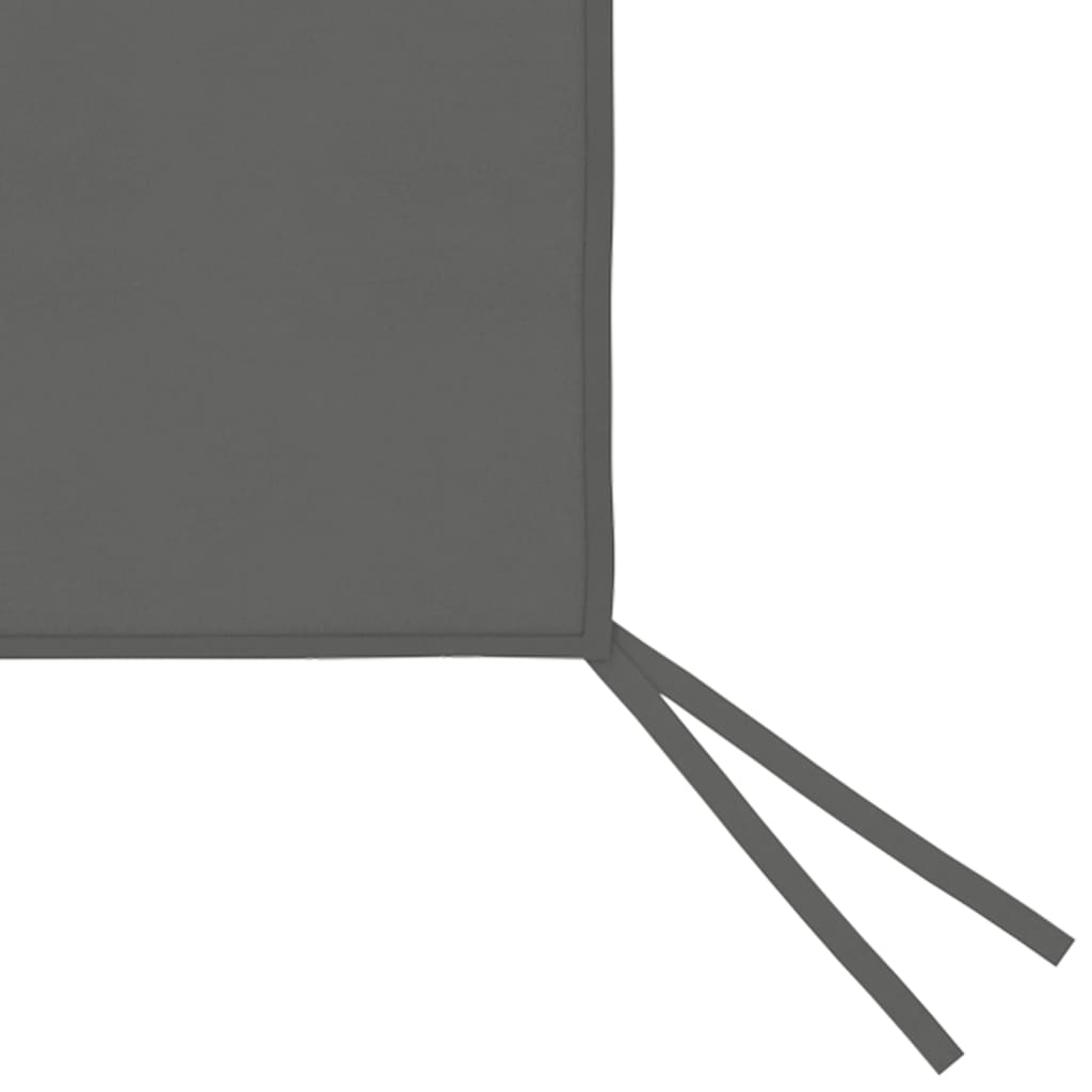 Gazebo Side Wall with Windows 6x2 M Anthracite