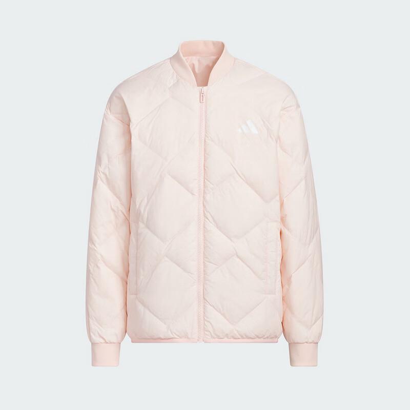 Adidas Girls Water-Repellent Down Jacket KC5917 140 розовый