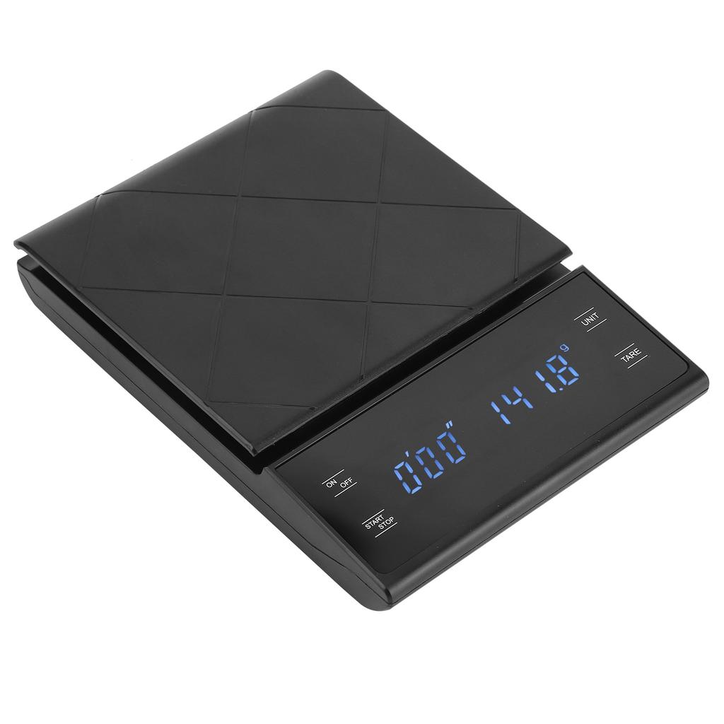 Electronic Coffee Scale Digital Kitchen Baking Scales with Timer LCD Display 0.1g?3kg