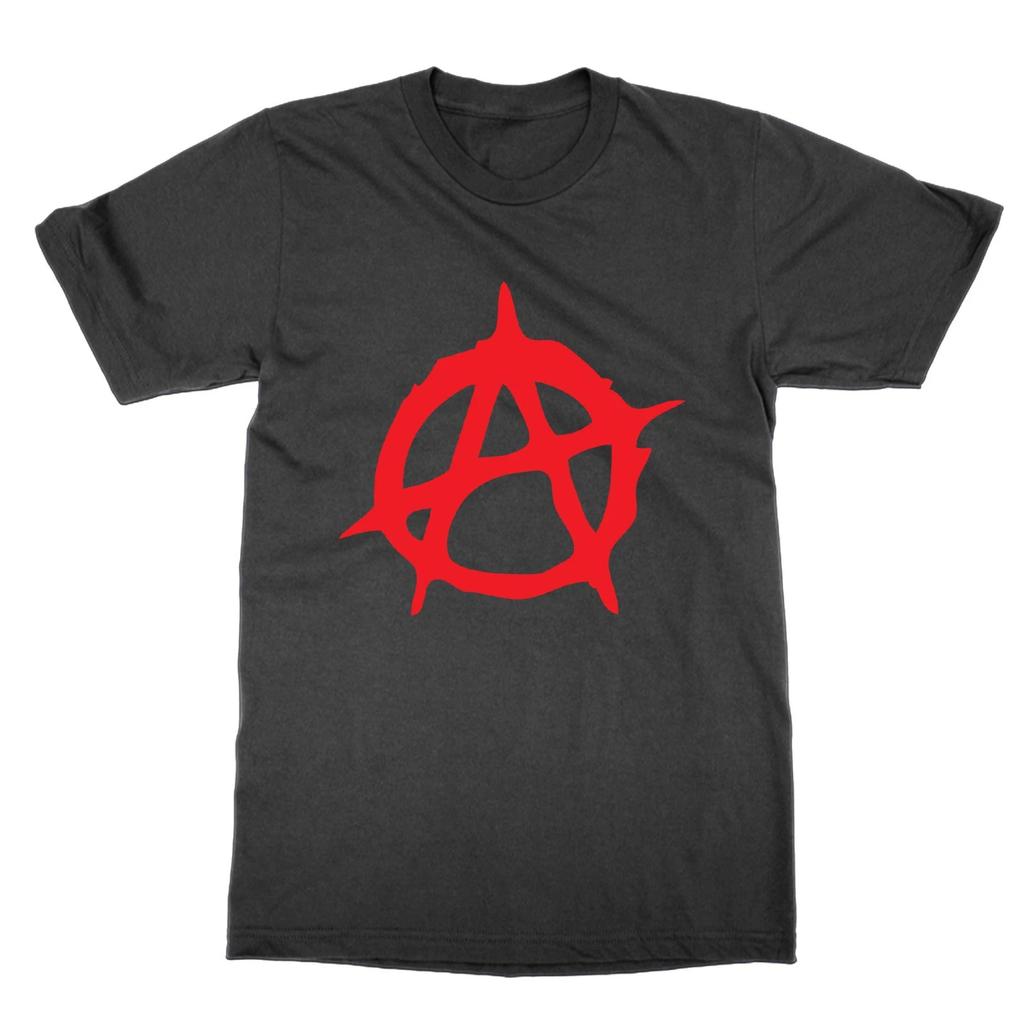 Anarchy T-shirt Anarchist Top Protest Tee