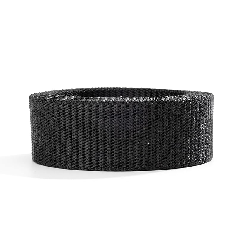 

[maikun] belt men s large size Belt for replacement nylon belt 125 black 3.5