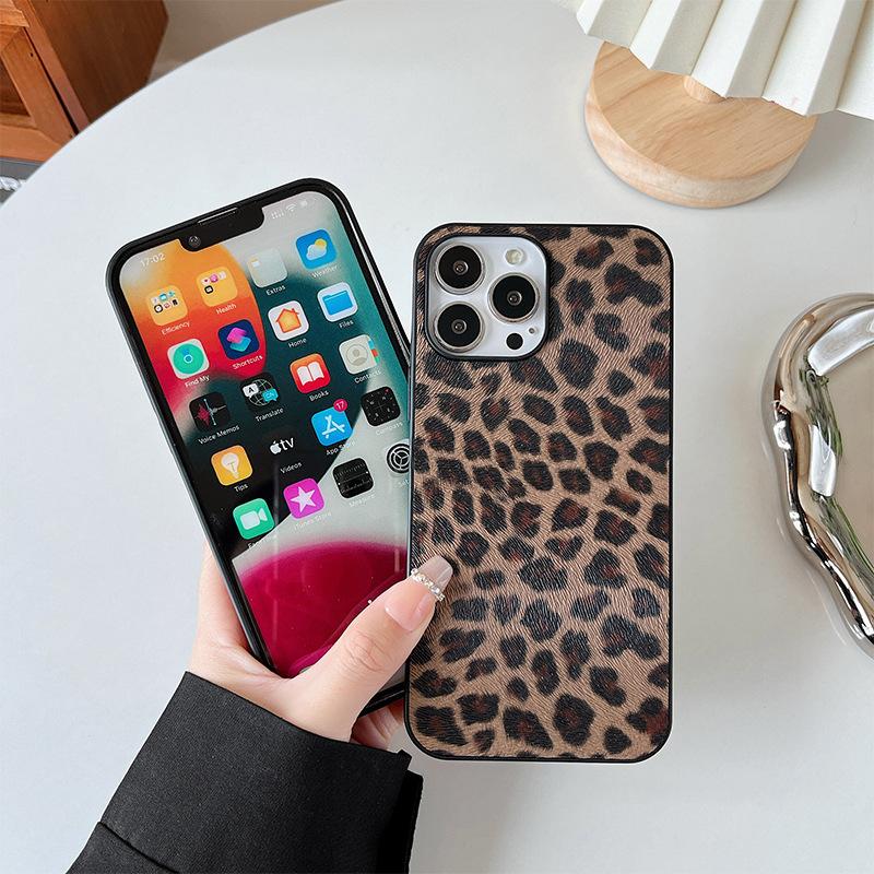 Leopard Mobile Phone Case for IPhone16romax for Apple 15 Personality XR Polka Dots X Trend 8plus