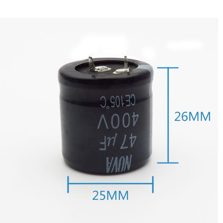 450V 470UF Welder Horn Electrolytic Capacitor (Available in 150/220/330/680/820UF)