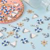 50pcs About 18mm In Length Nautical Collection Charms  Bracelets Necklace Accessory