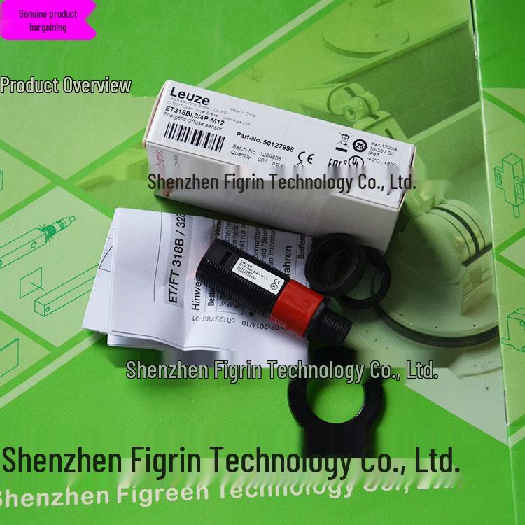 ET318 BI.3/4P-M12 German Leuze Photoelectric Switch - Real Product Photo