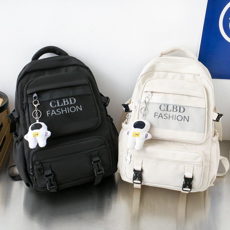 School bag for female junior high school students New large-capacity student backpack High school student backpack High value delivery