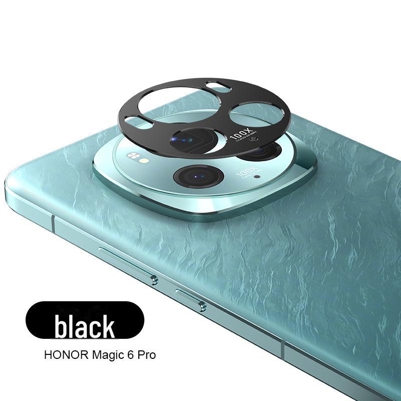 

Металлическое кольцо объектива Honor Magic6/Magic6Pro и защитная пленка — защита от падений и царапин