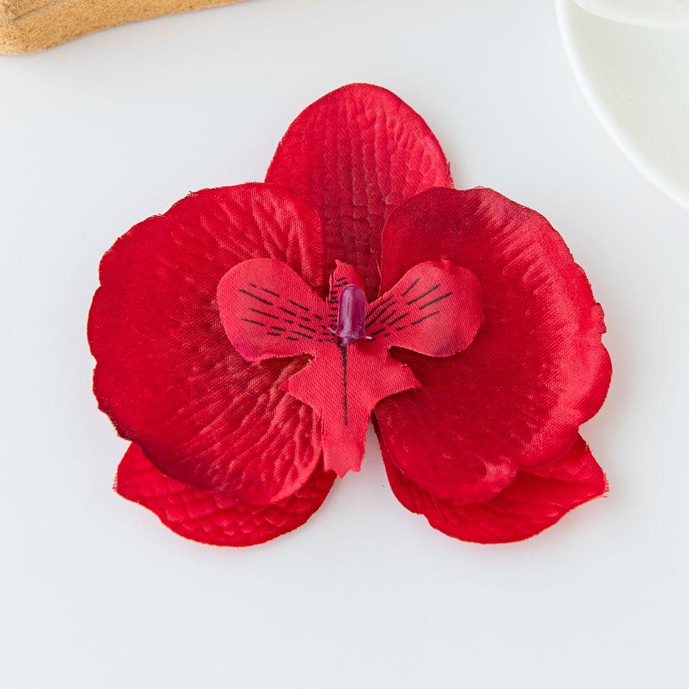 5/10pcs Silk Artificial Simulation Flower Moth Orchid Home Vase Outdoor Garden Wedding Decor DIY Gift Christmas Wreath Festival