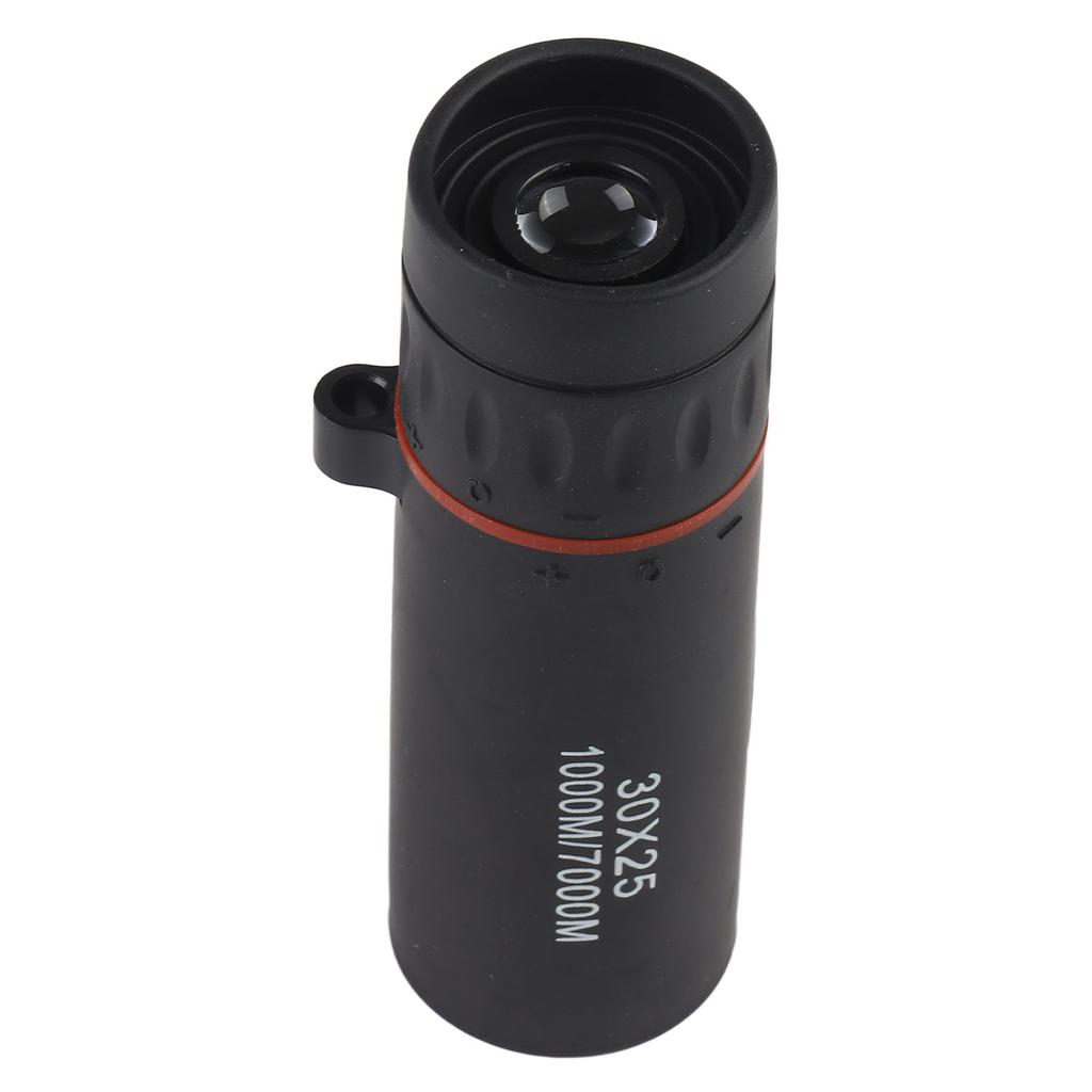Mehrfachverwendung Schwarz 30 X 25 Zoombares 7x Vergrößerung Monokularteleskop für Reisen im Freien