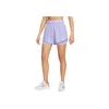 Nike Pro Dri-Fit Two-In-One Fashionable Trendy Simple Solid Color Sports Shorts Women shorts Purple HJ1205-533