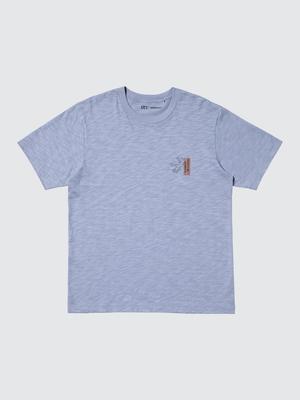 Uniqlo Japan Ukiyo E bluE Ut