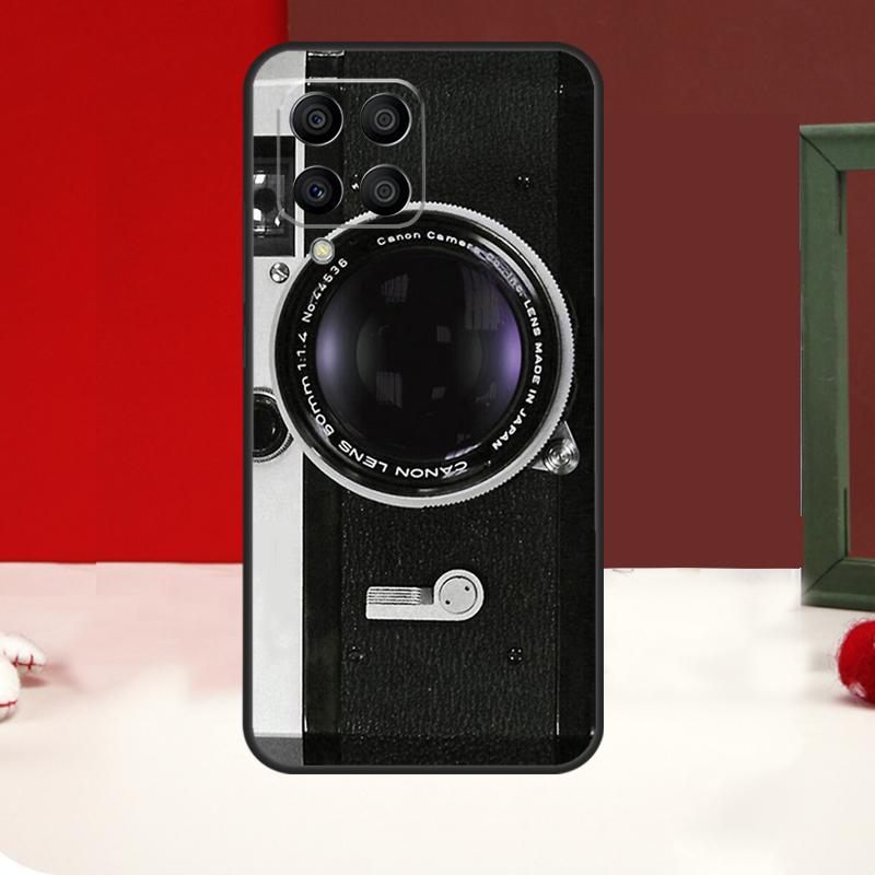 Retro Vintage Camera Case For Samsung Galaxy M14 M34 M54 M13 M53 M56 M52 M32 M16 M11 M21 M31 M35 M12 M15 M36 M55