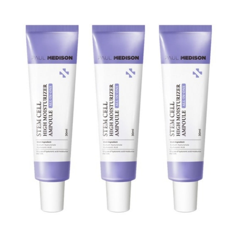 Paul Medison Stem Cell High Moisturizer Ampoule 30ml*3Pcs/5Pcs