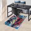 1pc Spiderman Spiderverse Carpet for Playroom Bedroom Living Room Sofa Home Decor,kids Game Area Rug Non-slip Floor Mat Y72880