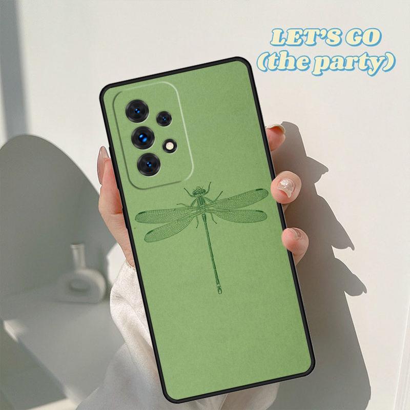 Dragonfly Insect Pattern phone case For Samsung Galaxy A42 A31 A40 A51 A71 A32 A80 A91 A52 A72 A20e A21S A50 A70 A11 A12 Cover