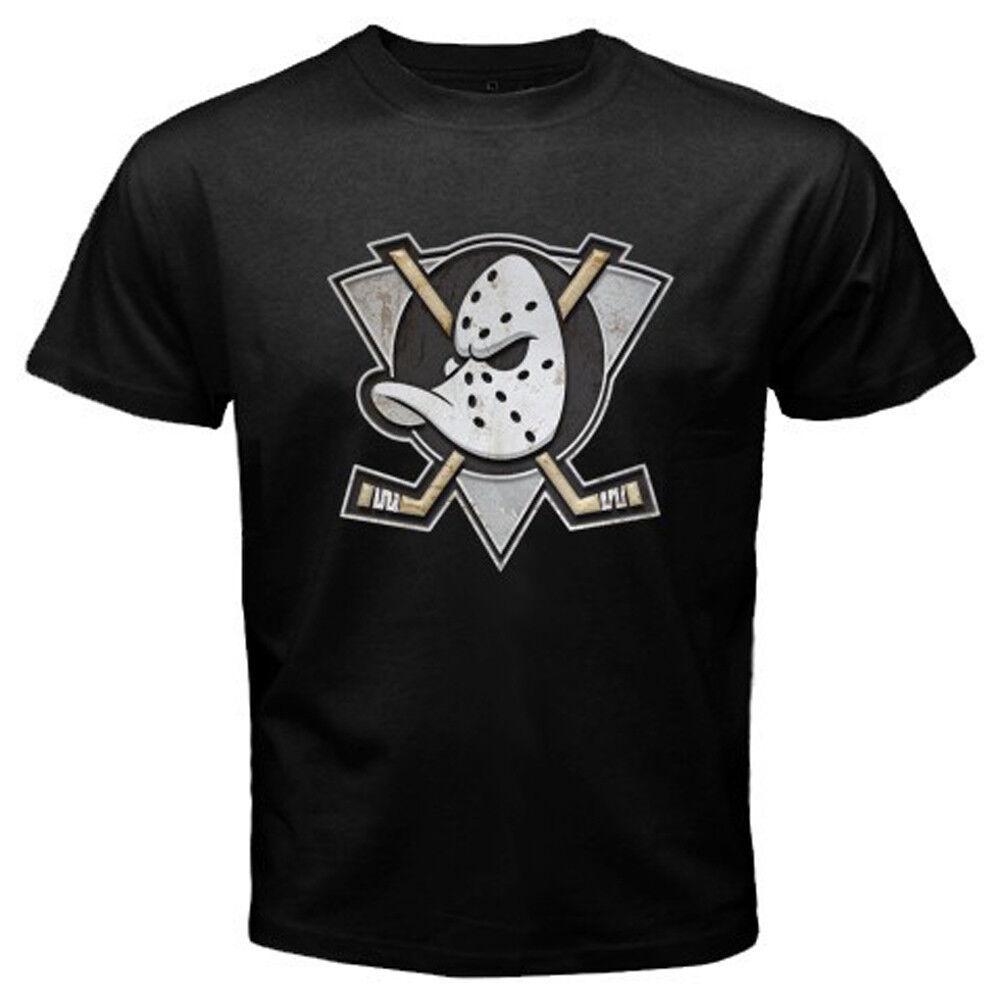 

Черная футболка унисекс Mighty Ducks Of Anaheim 1993 NHL Hockey League