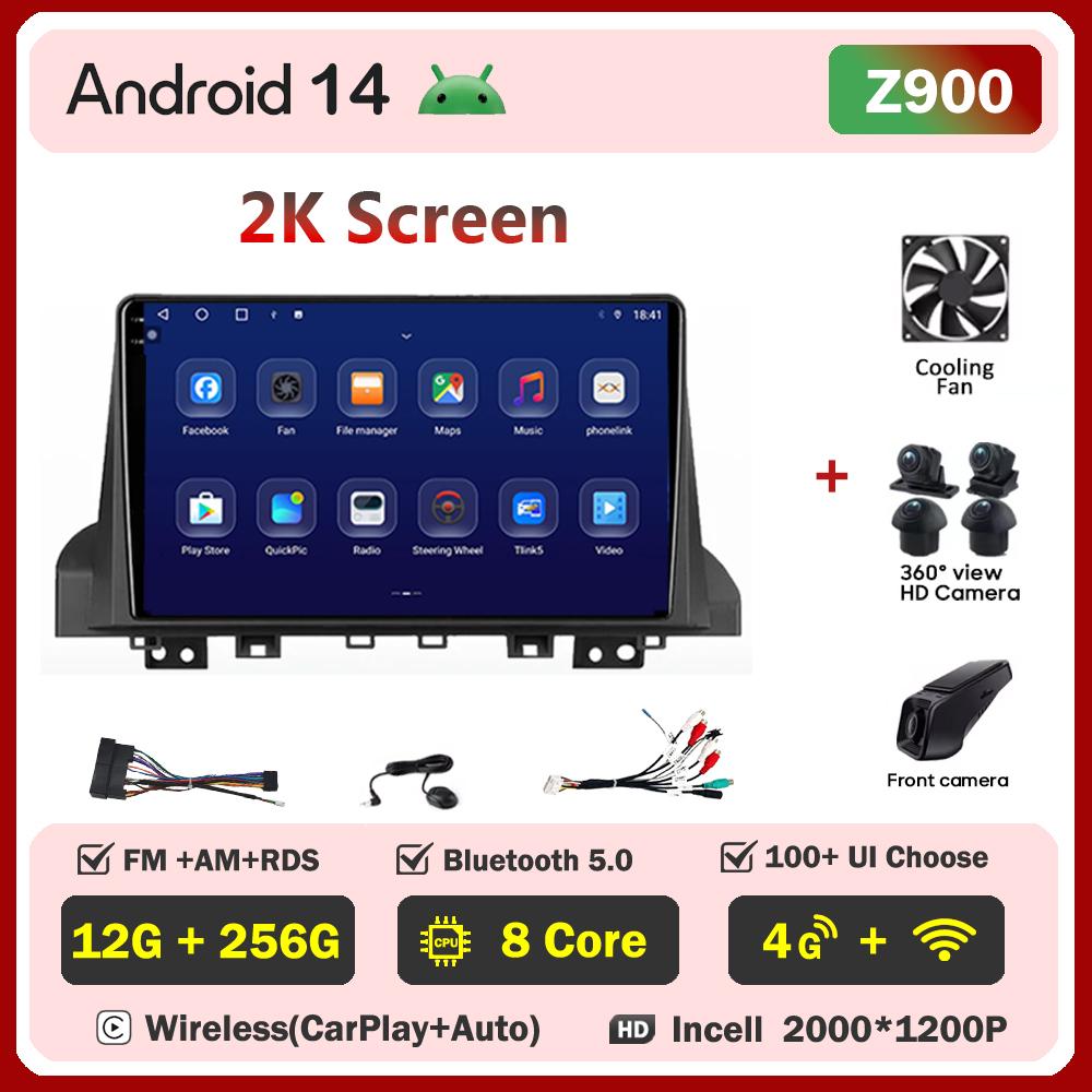 Android 14 For Moskvich 3 2022 - 2024 For JAC JS4 2020 - 2025 iEVS4 2019 - 2025 Refine S4 2018 - 2022 Car Radio GPS Touch Screen